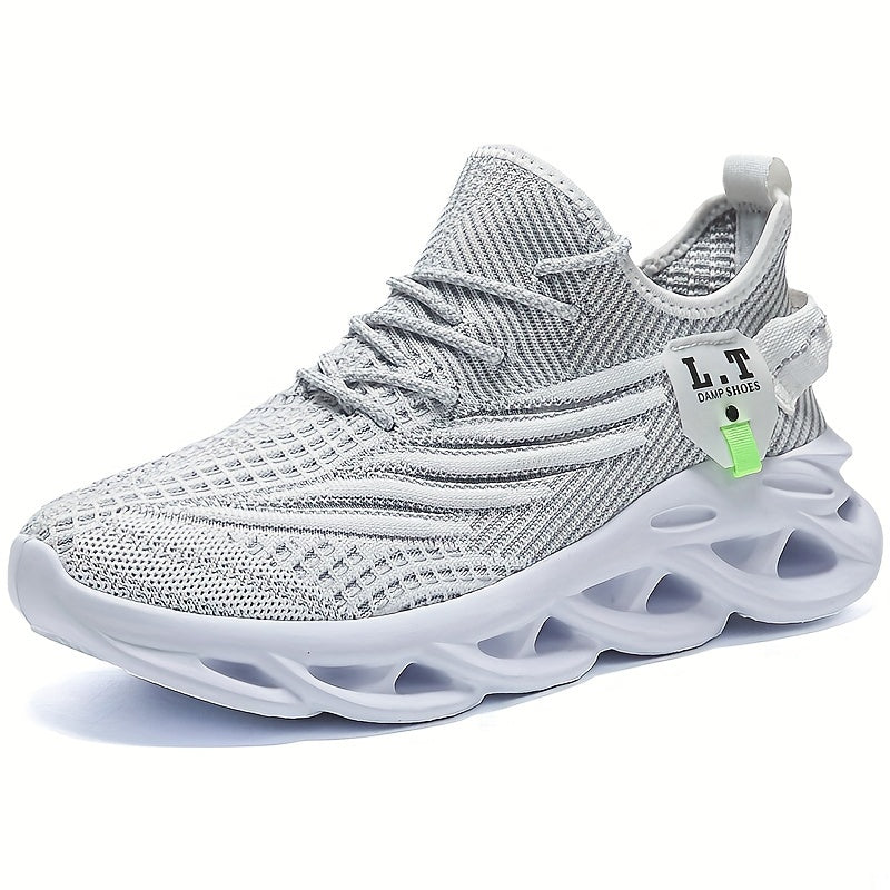 The Aether Ergo-Mesh Sculpt Sneaker - Breathable Kinetic Footwear
