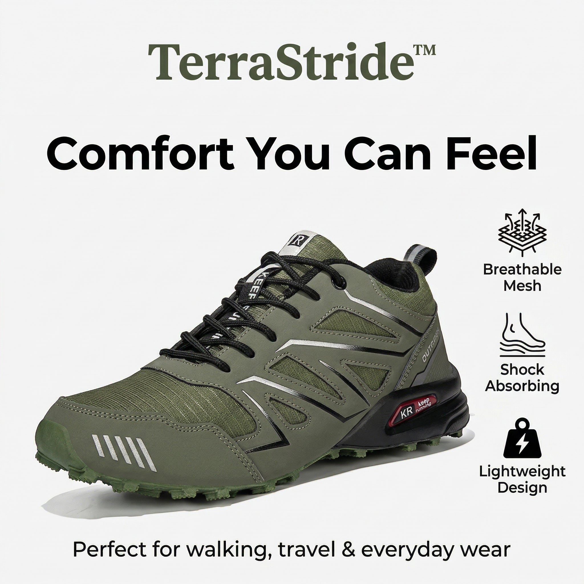 TerraStride™ Outdoor Performance Sneakers