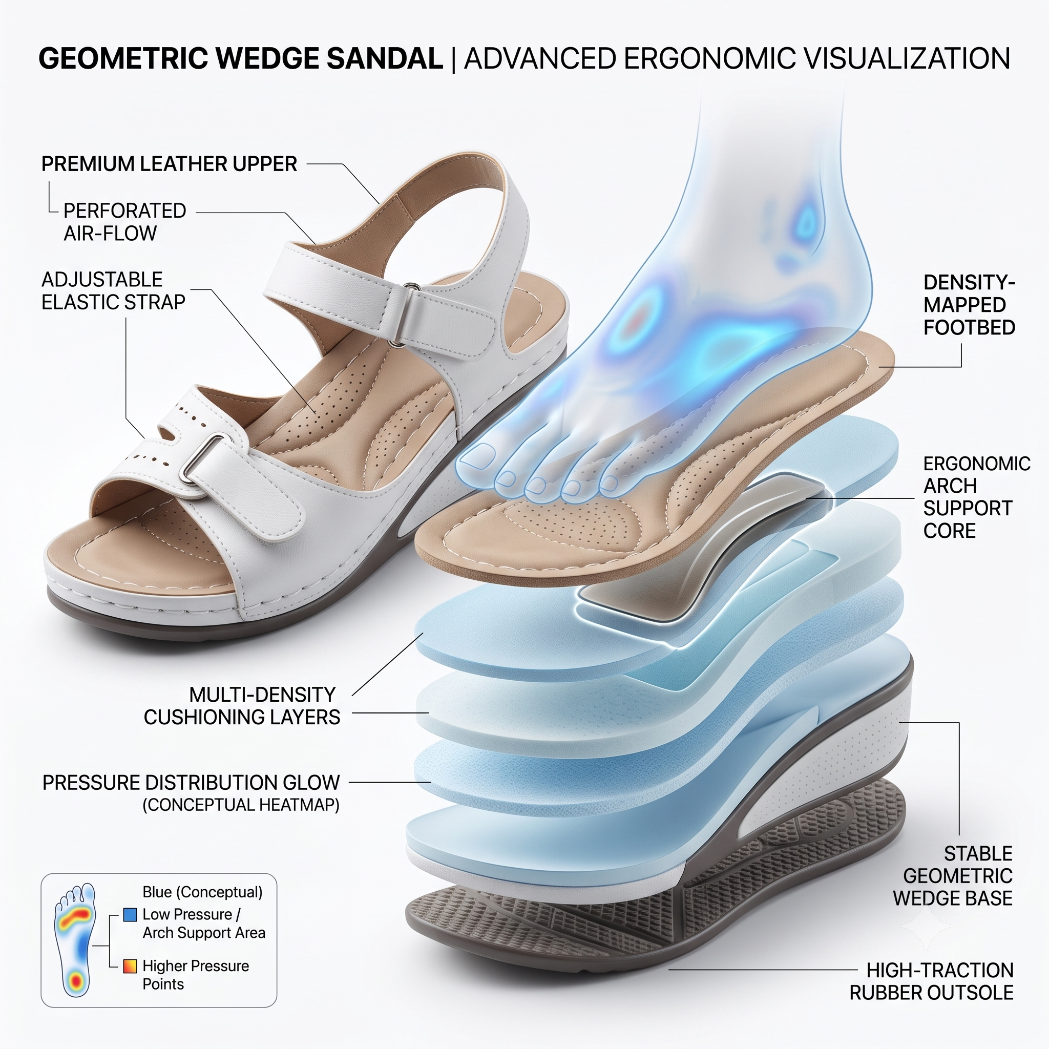Riviera Contour Wedge