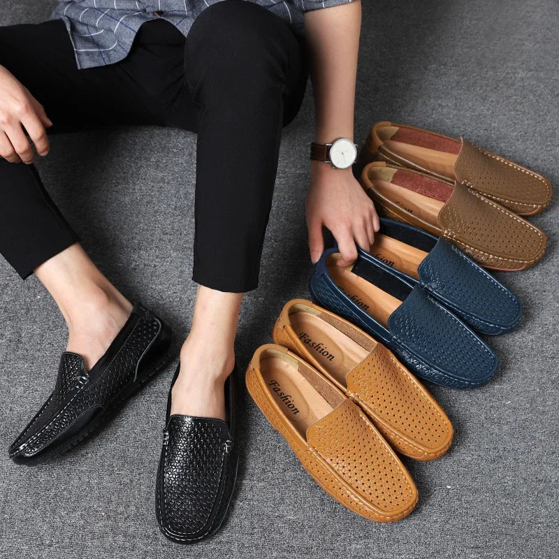 Forvaldi Men's Woven Loafers