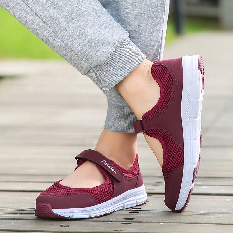 The 'AeroStep' Breathable Active Mary Jane