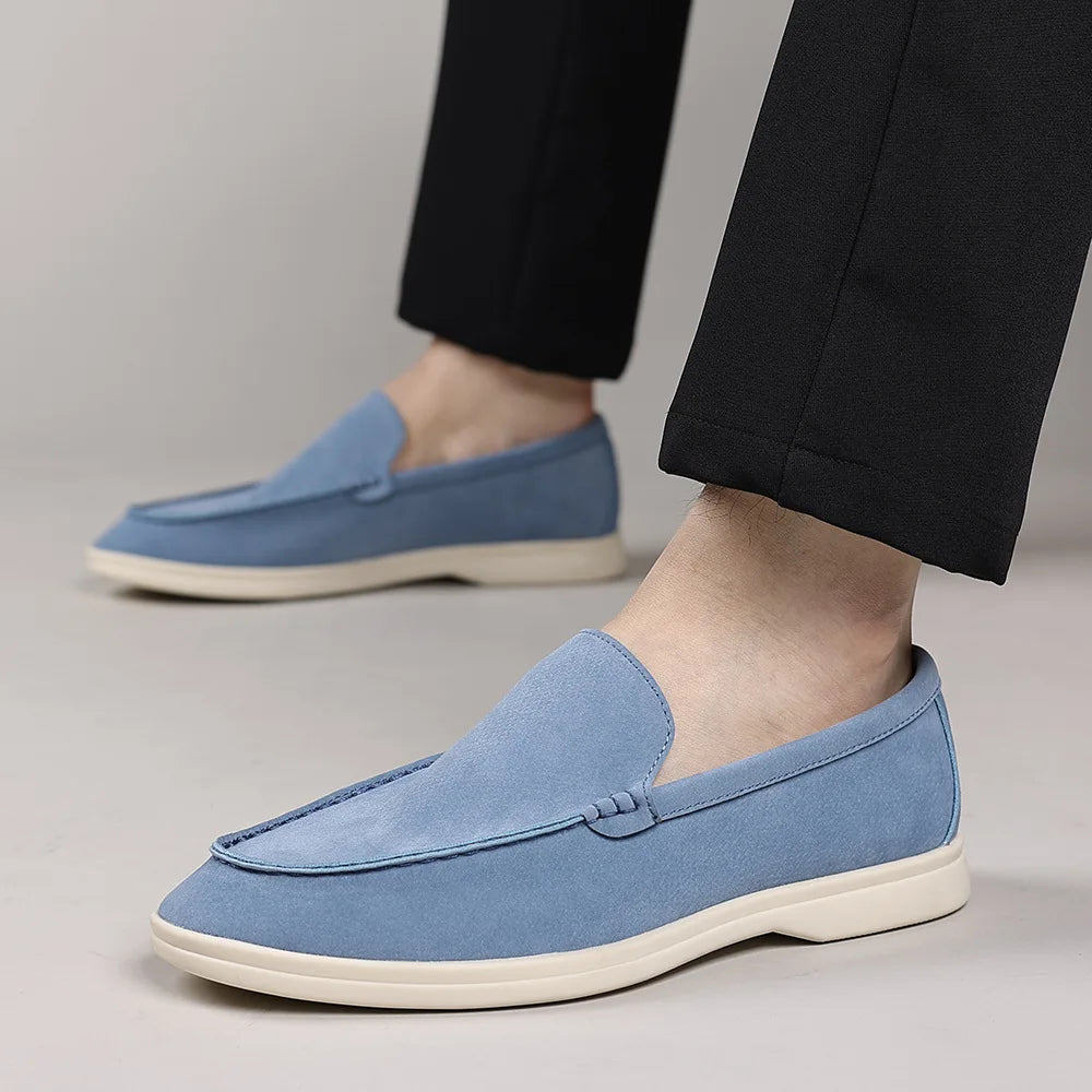 Oxwell - Men’s Luxe Suede Loafers