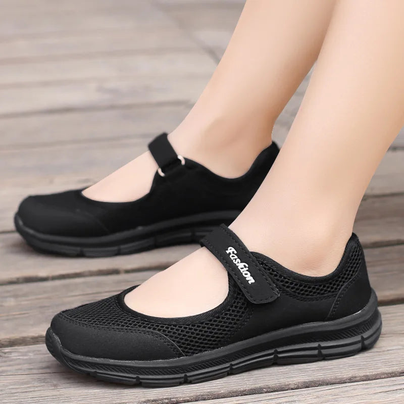 The 'AeroStep' Breathable Active Mary Jane