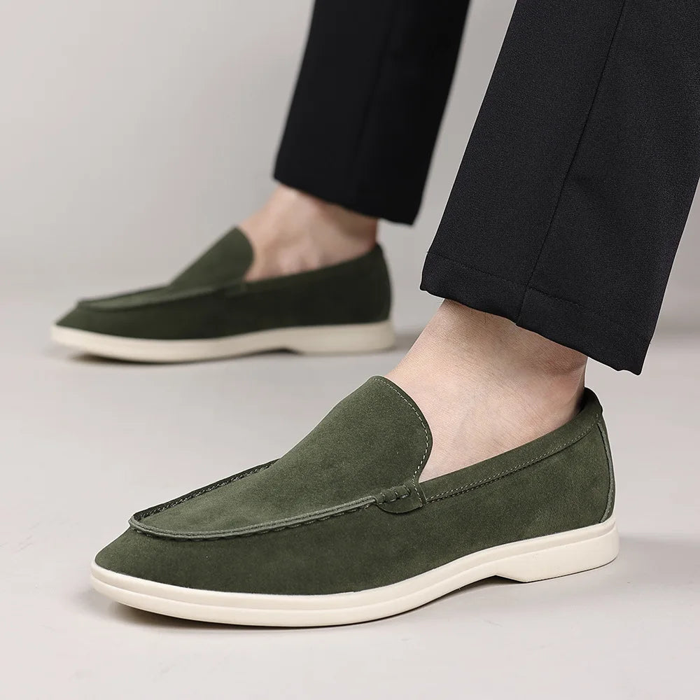 Oxwell - Men’s Luxe Suede Loafers