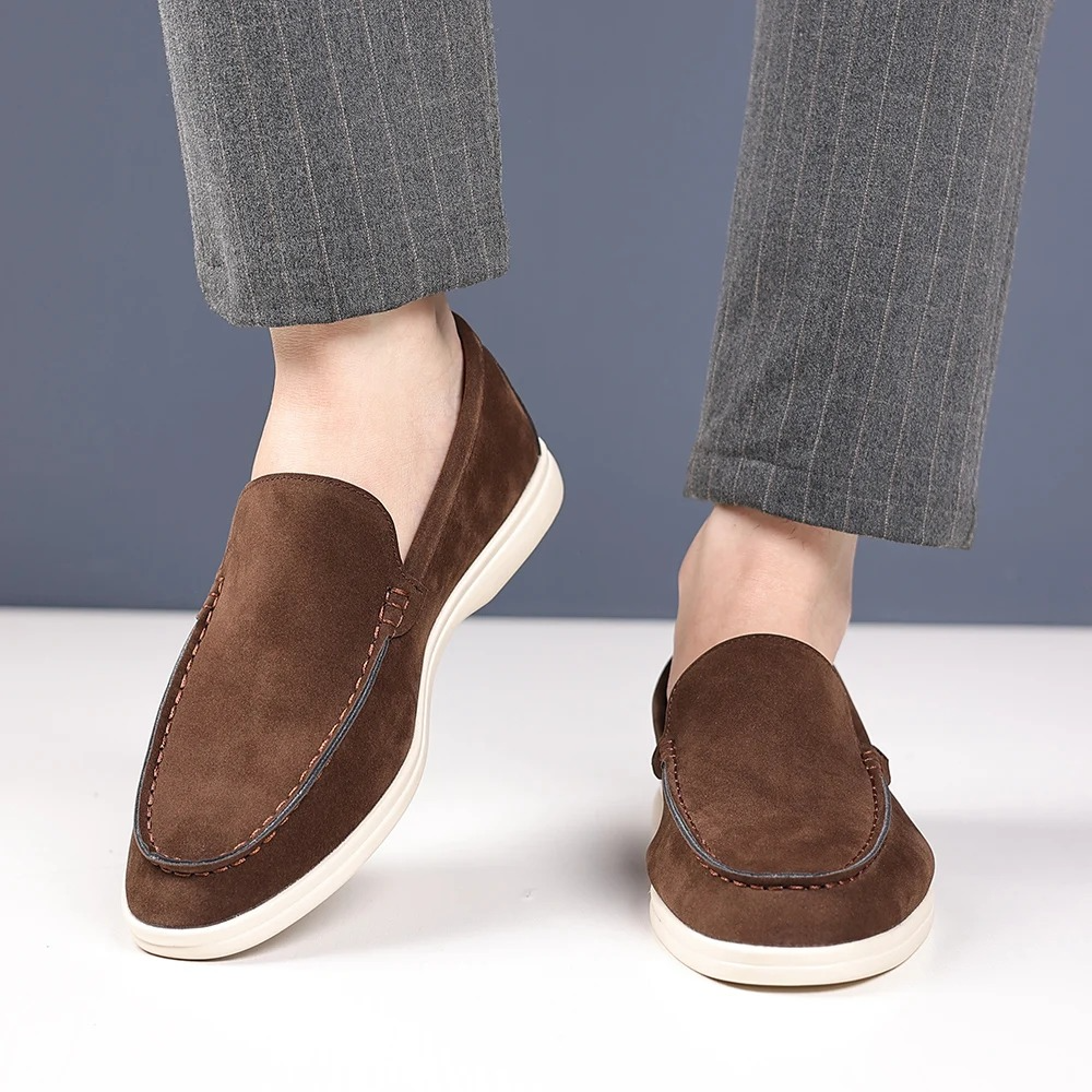 Oxwell - Men’s Luxe Suede Loafers