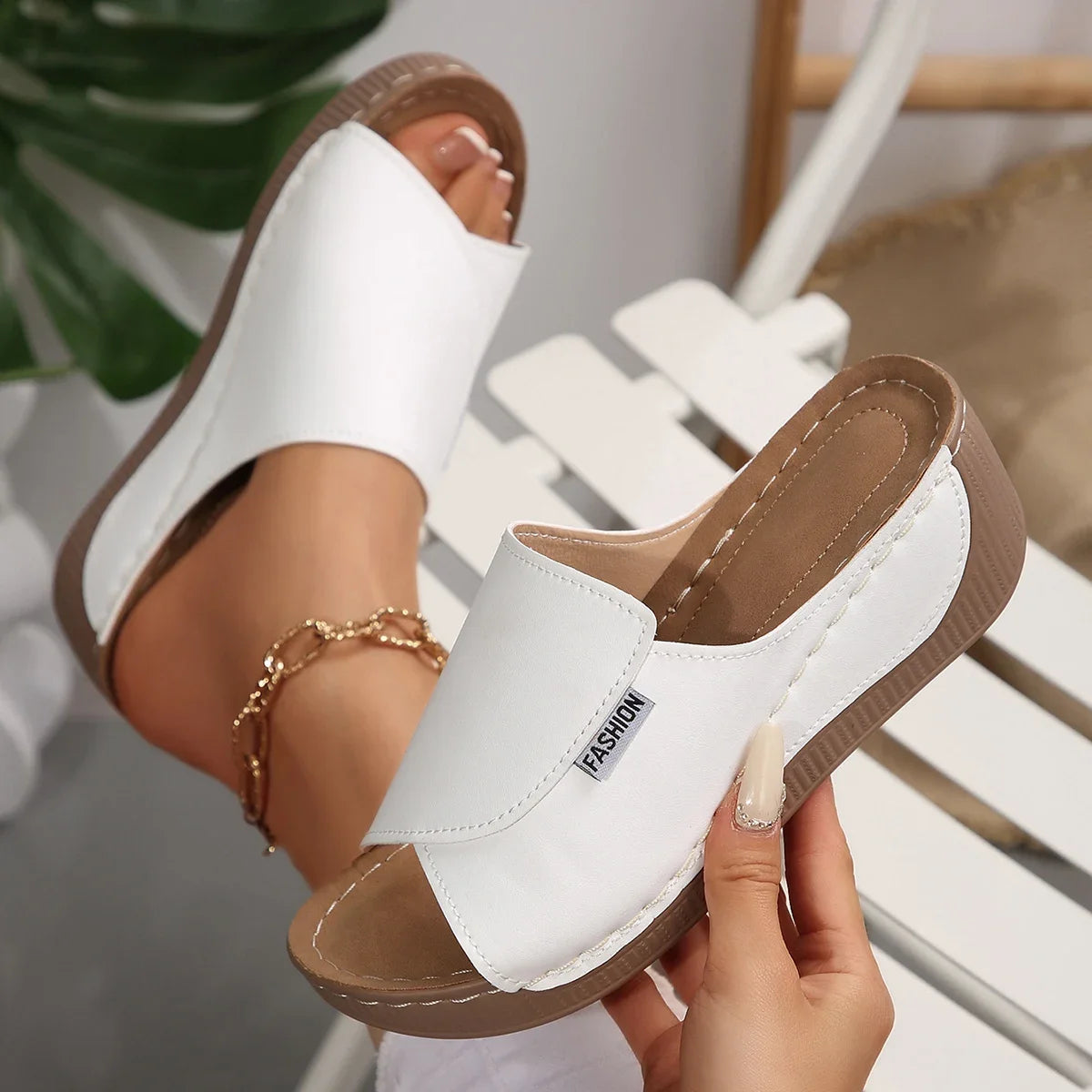The Siena Everyday Platform Wedge
