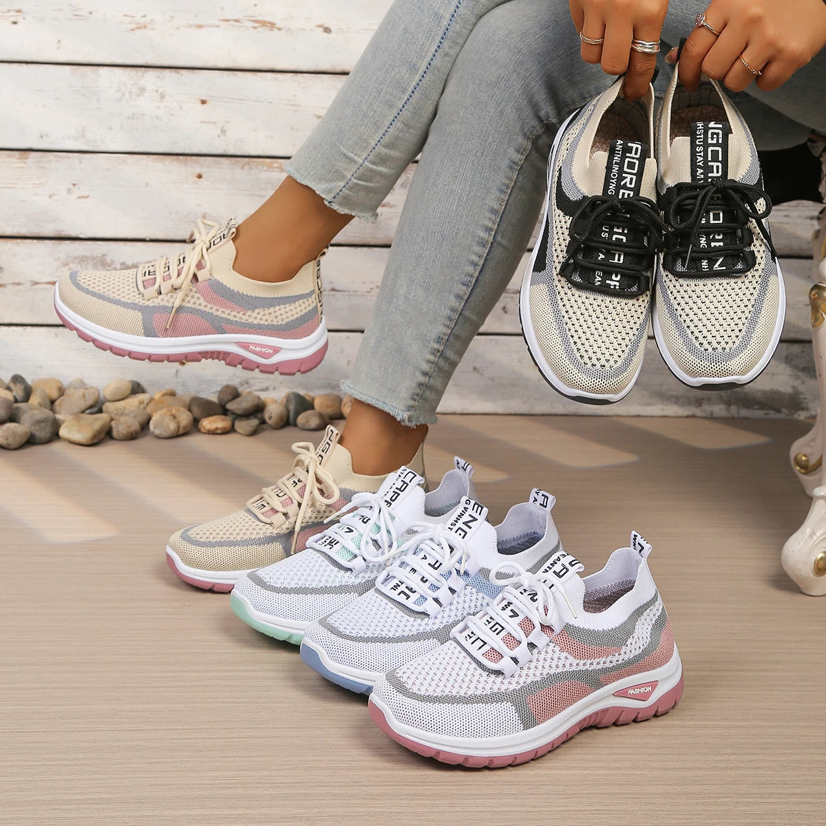 Lumina Everyday Knit Trainers