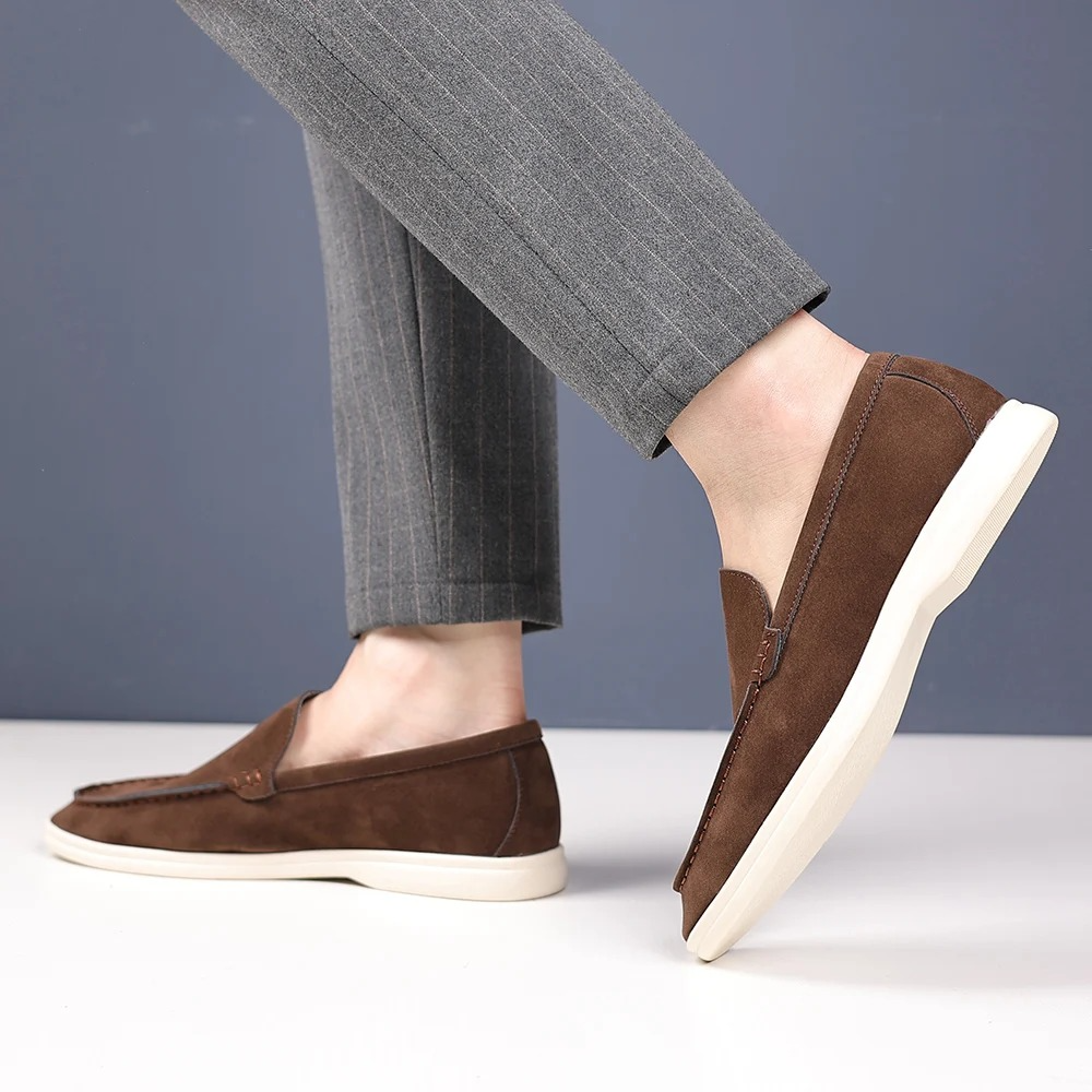 Oxwell - Men’s Luxe Suede Loafers