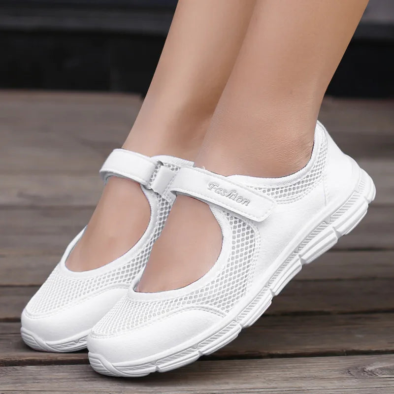 The 'AeroStep' Breathable Active Mary Jane