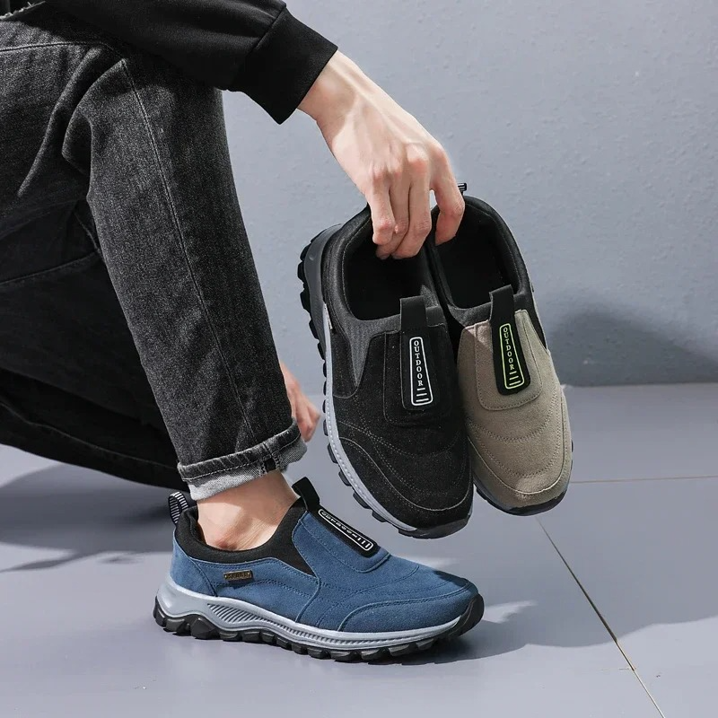 Apex Terrain: The Nomad Suede Slip-On