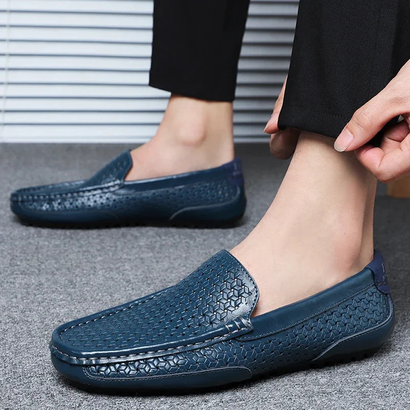 Forvaldi Men's Woven Loafers