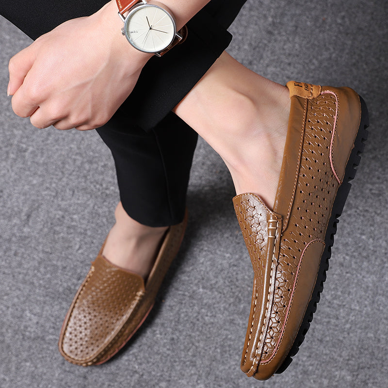 Forvaldi Men's Woven Loafers