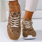 ÉlanStride™ Luxe Monogram Sneakers