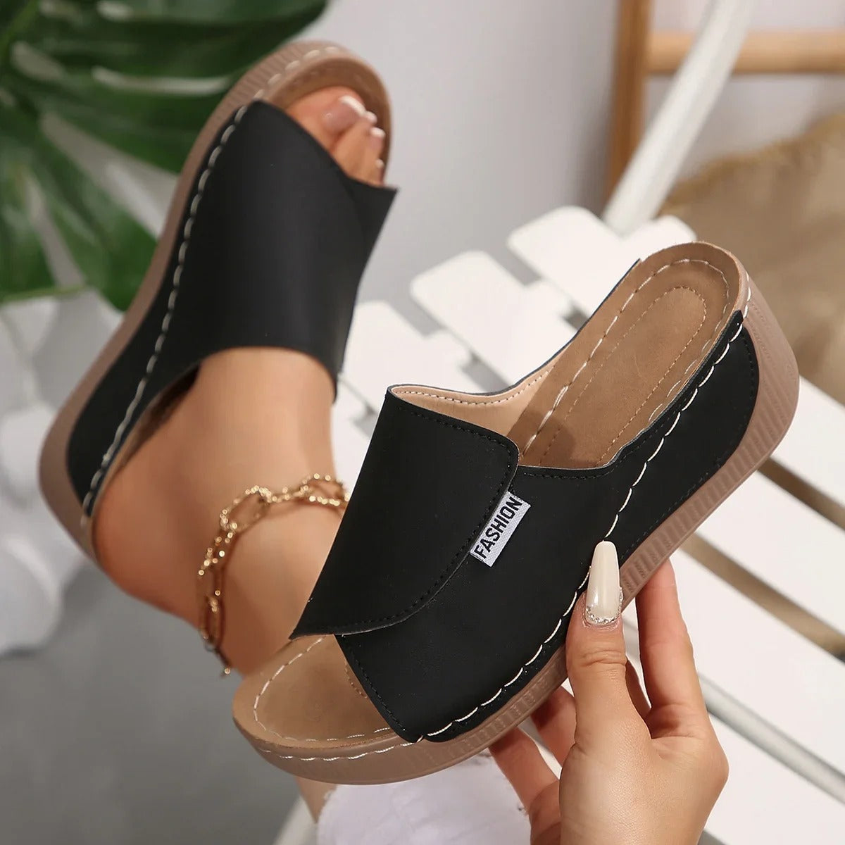 The Siena Everyday Platform Wedge
