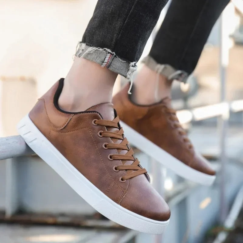 Aurevo™ - Heritage Leather Lifestyle Sneakers