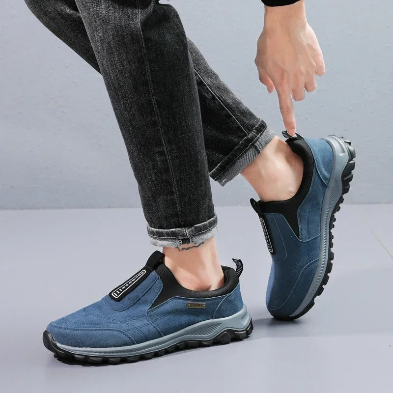 Apex Terrain: The Nomad Suede Slip-On